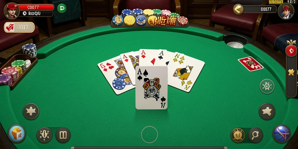 Tampilan gameplay QiuQiu yang seru dan menarik.