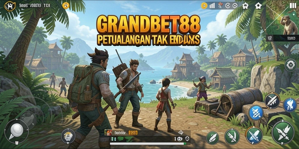 Gameplay menarik di dunia terbuka GRANDBET88 yang memukau.