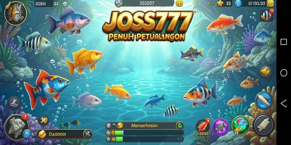 Tangkapan ikan yang menawan dalam gameplay JOSS777.