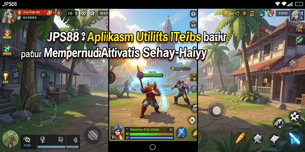 Tangkapan layar utama JPS88 menampilkan antarmuka pengguna yang sederhana dan fungsional.