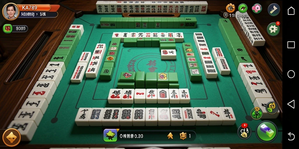 Tangkapan layar dari gameplay KA789 yang menampilkan pengalaman bermain Mahjong.