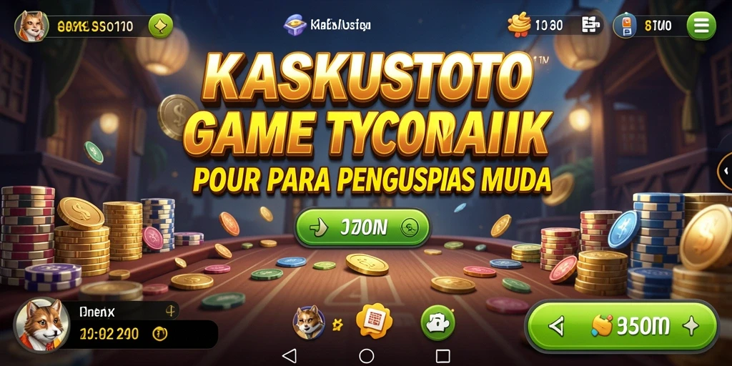 Screenshot utama KASKUSTOTO menampilkan gameplay Tycoon yang menarik.