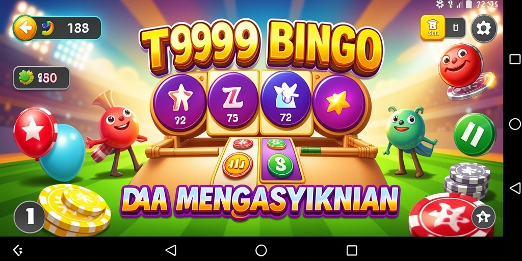 Tampilan gameplay seru T9999 dalam permainan Bingo.